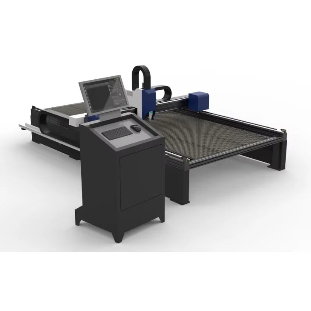 Quality Industrial Laser Cutting - 高品質卸売3000W小型ファイバーレーザーガントリー切断機（鉄骨構造産業向け）