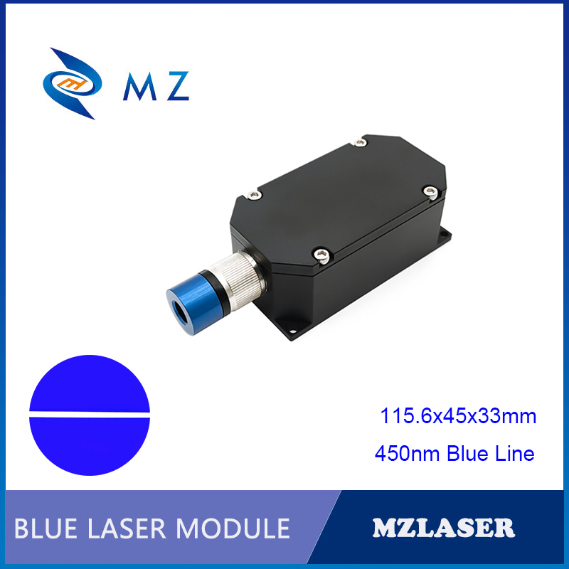 Industrial Laser Diode - ブルーラインレーザーダイオードモデル 調整可能フォーカス 450nm 800mw 1200mw 1600mw