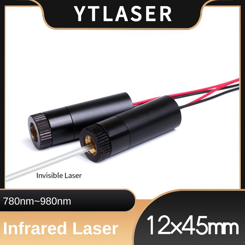 Industrial Laser Diode - D12X45mm 調整可能な焦点 780nm 830nm 850nm 905nm