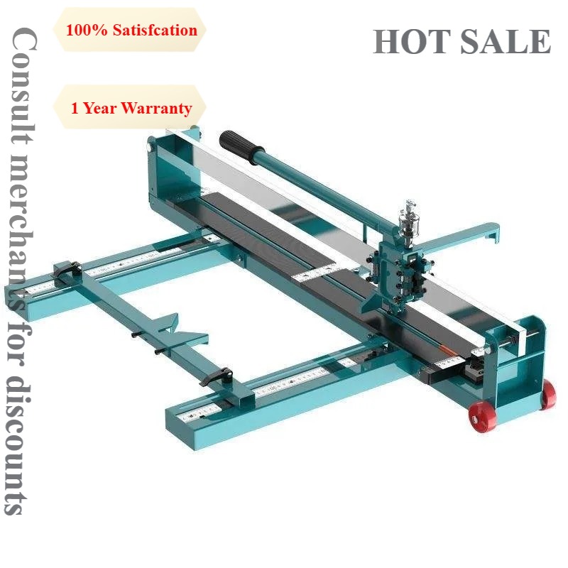 Industrial Laser Cutters - A81工業用タイルカッター、スチールレールレーザーガイド、高精度合金刃ツール、セラミック磁器床タイル切断用