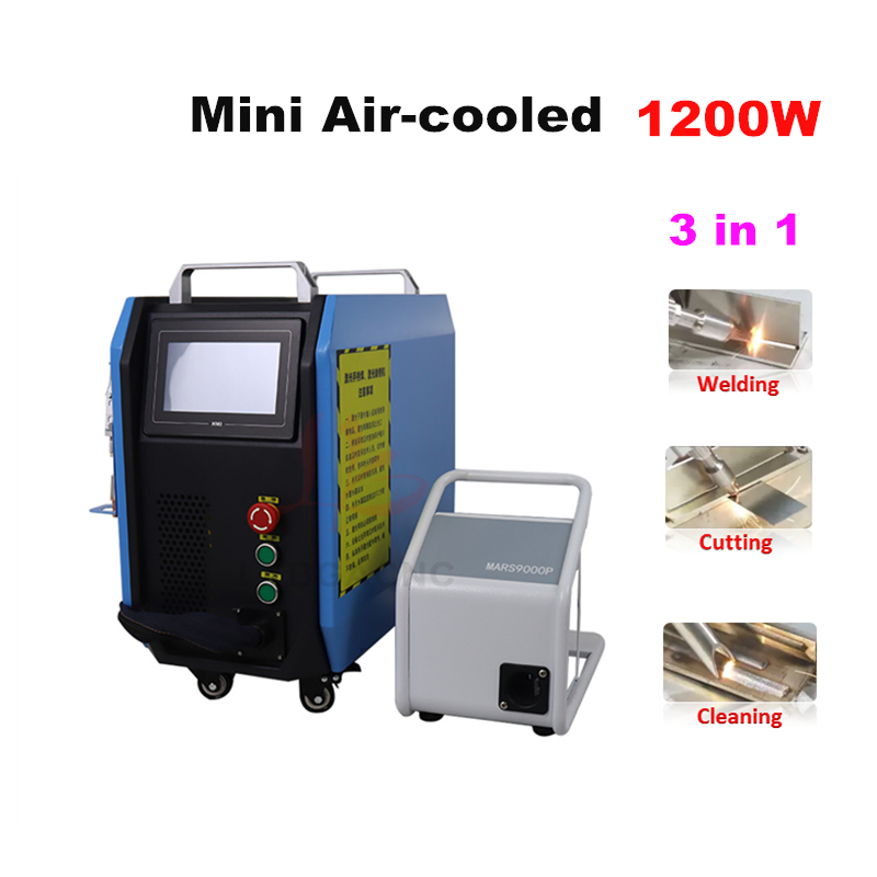 Industrial Laser Diode - 空冷式ハンドヘルドレーザー溶接機 800W 1200W 3in1 溶接・洗浄・切断・はんだ付けレーザー溶接機 錆除去溶接