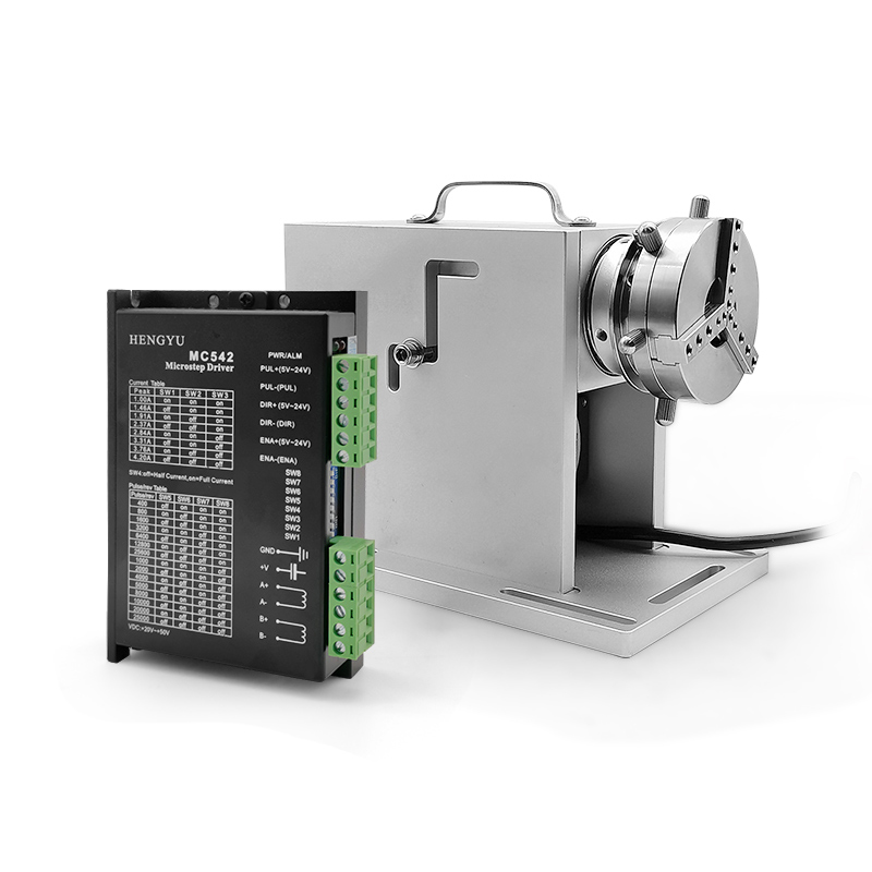 工業用リングジュエリー回転軸弾性スプリングステンレス鋼クラン - Rotary Axis Laser Engraver のレビューと価格