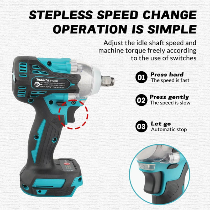 マキタ DTW300 ハイトルクブラシレスコードレスレンチ、 - Makita Drill Dtw300 のレビューと価格