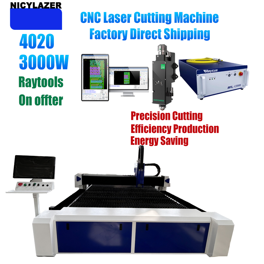 NICYLAZER CNC 3000W 4020 ファイバー - Industrial Laser Cutters のレビューと価格