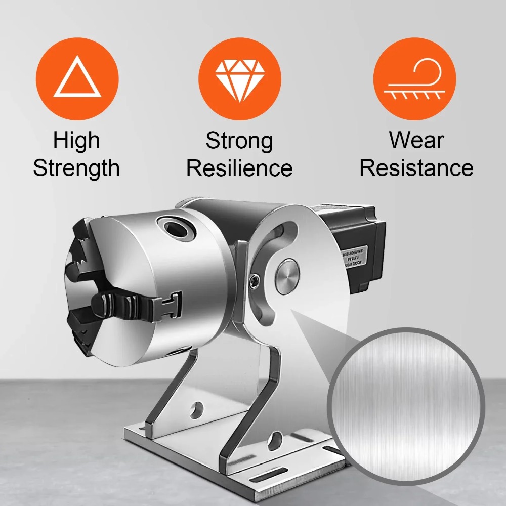 SIHAO 360 °   回転軸アタッチメント 最大80m - Rotary Axis Laser Engraver のレビューと価格