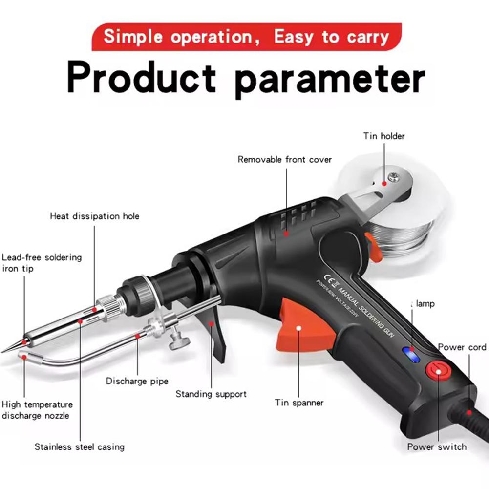 多機能はんだごてはんだガンセット手持ち式アイロン溶接機110 - Industrial Laser Soldering Gun のレビューと価格