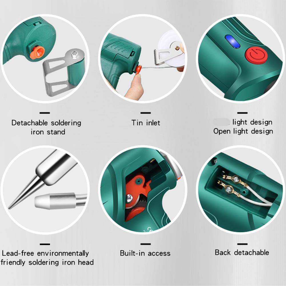 多機能はんだごてはんだガンセット手持ち式アイロン溶接機110 - Industrial Laser Soldering Gun のレビューと価格