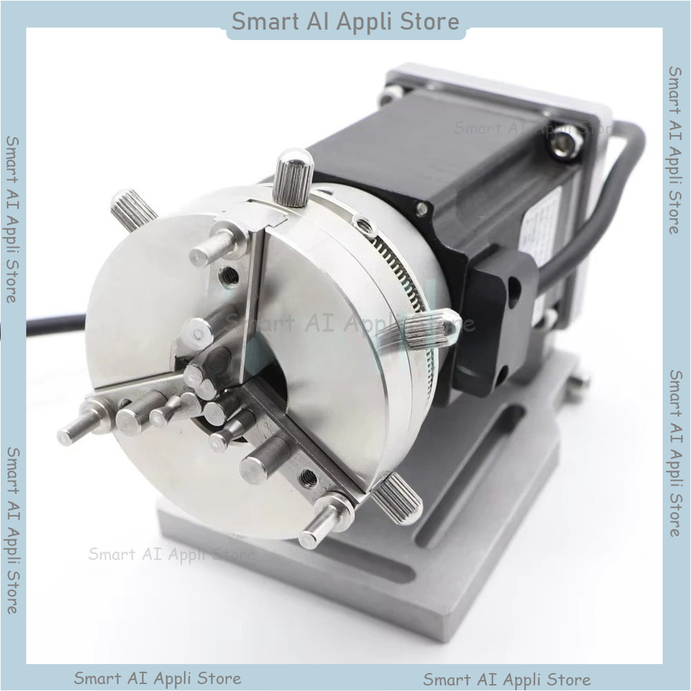 D69レーザーマーキングマシンオートロック回転アタッチメント - Rotary Axis Laser Engraver のレビューと価格