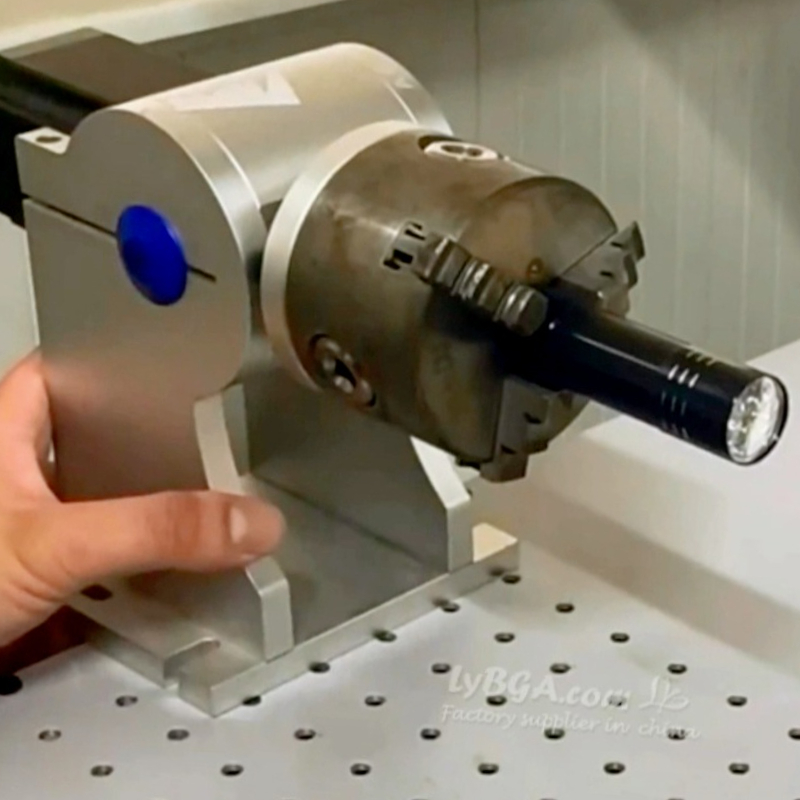 新しいD80 80mmチャックA軸Nema23モーター回転軸 - Rotary Axis Laser Engraver のレビューと価格